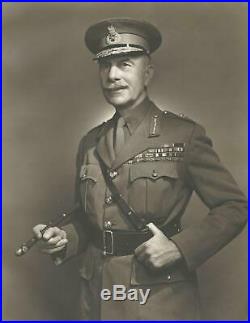 1944 YOUSUF KARSH Photograph of 1st Earl of Athlone in Orig Frame SIGNED by Both