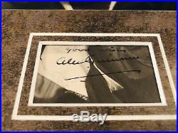 ALEC GUINNESS Signed (JSA) Autograph STAR WARS Framed Photo Display psa bas