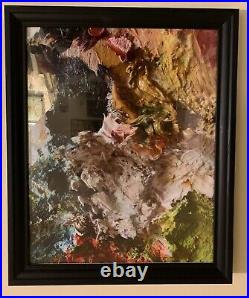 Abstract Oil Paint, 22x18, Limited Edition, Painting Print, Framed, Gallery Art