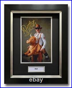 Aitch Hand Signed Framed Photo Display Music Autograph Harrison Armstrong