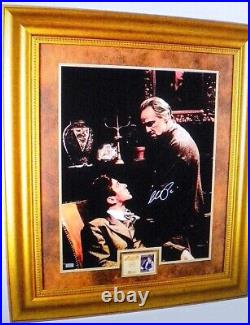 Al Pacino Autographed Signed The Godfather Corleone Framed Photo Marlon Brando