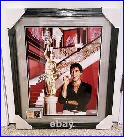Al Pacino Signed Scarface 16x20 Framed Photo with COA Rare Autograph Tony Montana