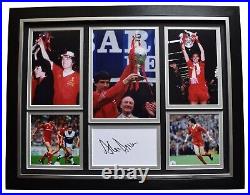 Alan Hansen Signed Framed Autograph 16x12 photo display Liverpool Football COA