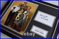 Andrew Sachs SIGNED FRAMED Photo Autograph 16x12 display Fawlty Towers AFTAL COA