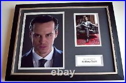 Andrew Scott SIGNED FRAMED Photo Autograph 16x12 display TV Sherlock AFTAL & COA