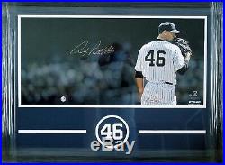 Andy Pettitte Signed New York Yankees Photo Custom Framed 20x36 Steiner COA