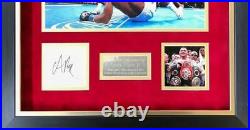 Andy Ruiz Jr Signed & FRAMED Photo Display Madison Square Garden AFTAL COA (FTO)