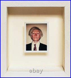 Andy Warhol Polaroid Self Portrait Original Polaroid Framed Gallart