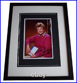 Angela Lansbury Signed Framed Autograph 16x12 photo display Murder She Wrote COA