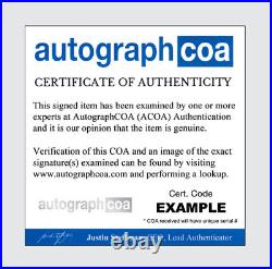 Anthony Bourdain Autographed Signed 11x14 Framed Photo Chef ACOA