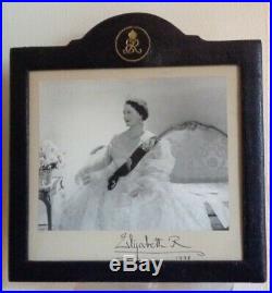 Antique Royal Presentation Jarrolds Frame Signed Photo Cecil Beaton Queen Mother