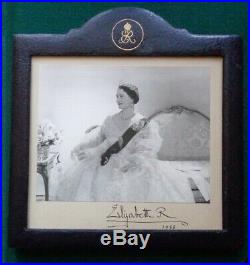 Antique Royal Presentation Jarrolds Frame Signed Photo Cecil Beaton Queen Mother
