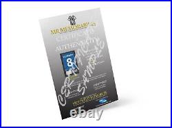 Authentic signed Framed Zlatan Ibrahimovic Blues in Paris A3 Photo Frame