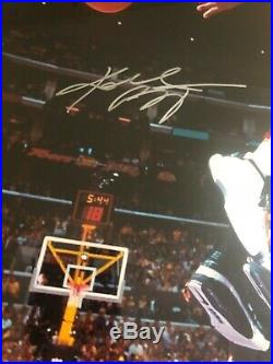 Autographed Kobe Bryant 16x20 photo Framed Full Signature PSA certified signed