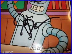 Autographed signed John DiMaggio Futurama Voice SDCC NEW Frame Homer Simpson