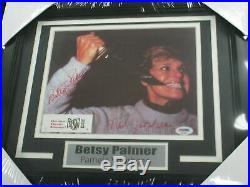 BETSY PALMER Signed 8x10 Photo FRAMED Jason Mom Friday the 13th BAS BECKETT COA