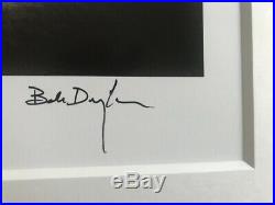 BOB DYLAN terrific HAND SIGNED photo, limited 1/25 only (Genesis Publications)