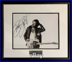 BRUCE SPRINGSTEEN FRAMED AUTOGRAPHED SIGNED 11x14 PHOTO The E Street Band withCOA