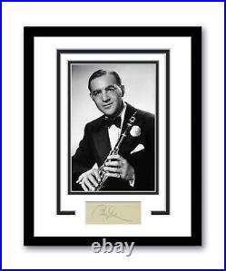 Benny Goodman Autographed Signed 11x14 Framed Photo Jazz Legend ACOA