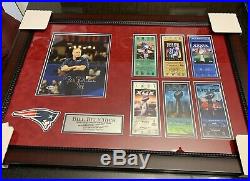 Bill Belichick Autographed Signed New England Patriots Framed 8x10 Photo! Brady