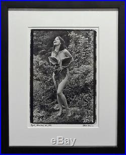 Bjork Nude in Woodstock- Photograph Signed by Laura Levine, 1991