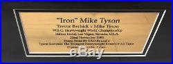 Boxing Legend Mike Tyson Signed WBC Belt Framed With Photo Proof