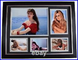 Brigitte Bardot Signed Autograph 16x12 framed photo display Hollywood Film COA