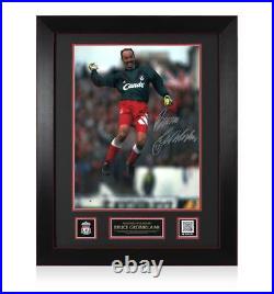Bruce Grobbelaar Official Liverpool FC Signed and Framed Photo Autograph