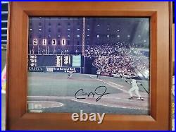 Cal Ripken Jr. Signed Autographed 8x10 Photo Framed Baltimore Orioles Steiner