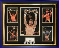 Callum Smith Hand Signed Framed Photo Display Boxing