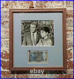 Cary Grant & Audrey Hepburn Original Photograph & Autograph