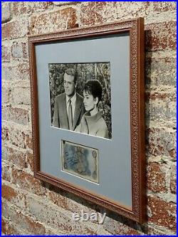 Cary Grant & Audrey Hepburn Original Photograph & Autograph