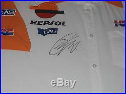 Casey Stoner Signed Repsol Moto Gp Shirt & Photo Set Framed +photo Proof & C. O. A