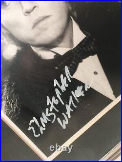 Christopher Walken Signed Framed Photo From Home Address Batman Return Autograph