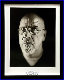 Chuck Close Self Portrait 2 2002 Signed Iris Print 32x25 Framed Gallart
