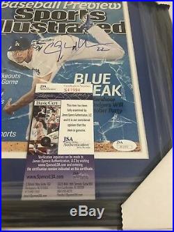 Clayton Kershaw Signed Autographed 8x10 Custom Framed Photo Dodgers Cy Jsa Coa