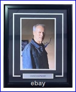 Clint Eastwood Signed Framed 11x14 Photo BAS AC22629
