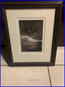 Clyde Butcher Signed Framed Matted Pelican Island 2003 Archival Carbon Print