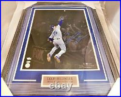Cody Bellinger Dodgers Signed 16x20 Spotlight Photo Framed Fanatics COA