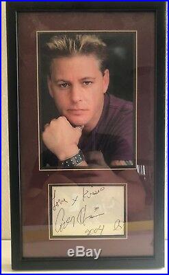 Corey Haim Signed Autograph Photo Framed signature Lost Boys License To Drive