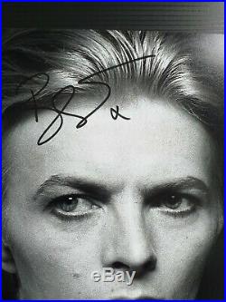 DAVID BOWIE Genuine 10x8 signed photo with coa, Superb ready for framing