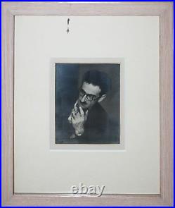 DOROTHEA LANGE- Important WPA Photographer-Signed Gelatin Silver Print-Portrait