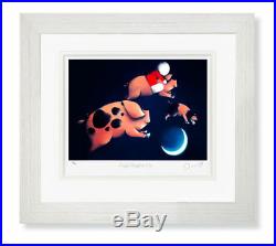DOUG HYDE Framed Ltd Edition Picture Pigs Might Fly with COA Brand New