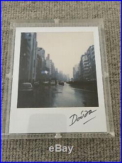 Daido Moriyama original, signed, framed Polaroid Pola Tokyo rain Japan NOT Araki