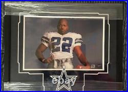 Dallas Cowboys Emmitt Smith Signed/Framed Photo, Rare. Prova & GameDay COA