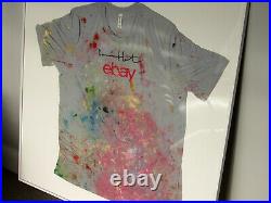 Damien Hirst PERSONALLY OWNED TShirt Original by Hand of the Artist NEW PHOTOS