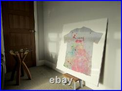 Damien Hirst PERSONALLY OWNED TShirt Original by Hand of the Artist NEW PHOTOS