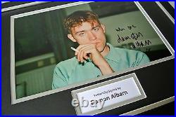 Damon Albarn SIGNED FRAMED Photo Autograph 16x12 display Blur Music & COA
