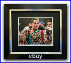 Danny Garcia Hand Signed Framed Photo Display Boxing Autograph