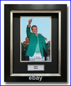 Danny Willett Hand Signed Framed Photo Display Golf Autograph 1